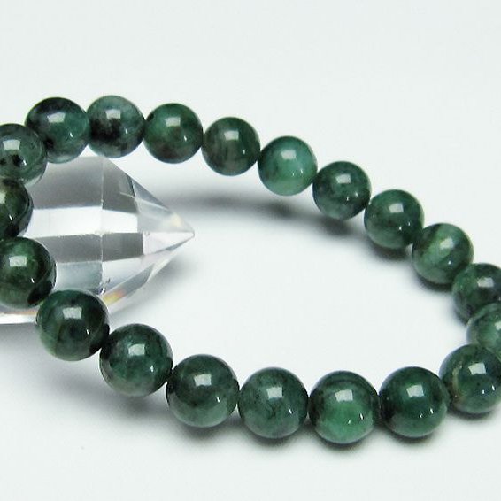 エメラルド ブレスレット 10mm [T398-7776]