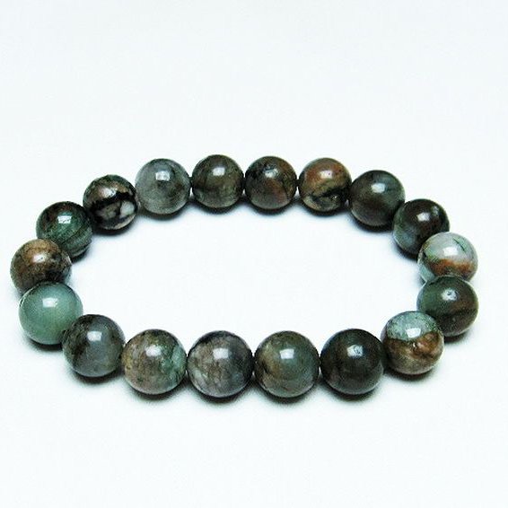 エメラルド ブレスレット  12mm [T398-8781]