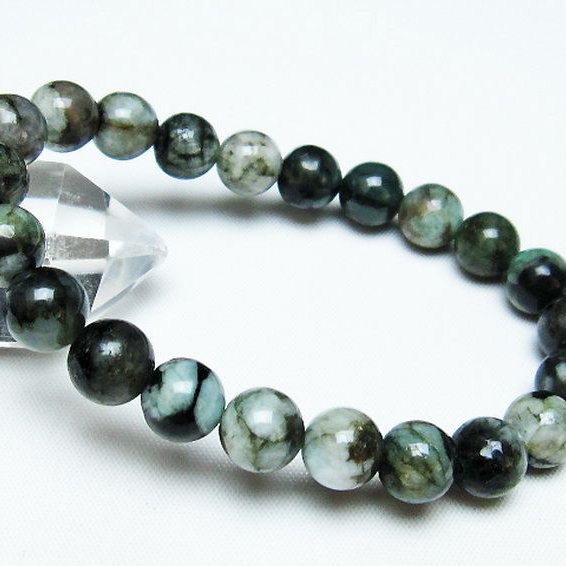 エメラルド ブレスレット 9mm [T398-9229]