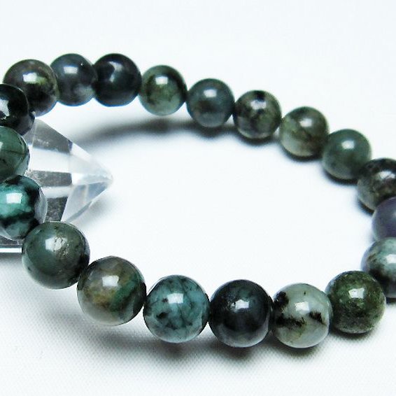 エメラルド ブレスレット 10mm [T398-9282]