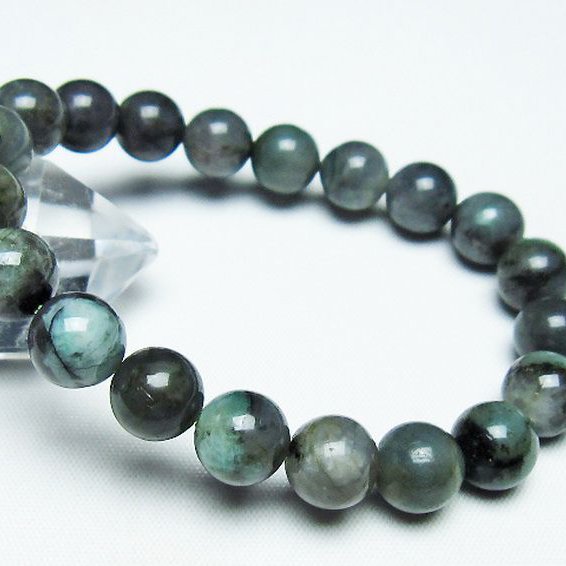 エメラルド ブレスレット 10mm [T398-9531]