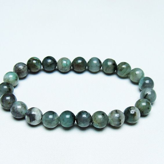 エメラルド ブレスレット 9mm [T398-9558]