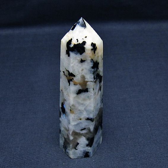 ムーンストーン 六角柱[T401-4333]