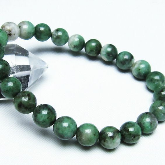 エメラルド ブレスレット 8mm [T402-3145]