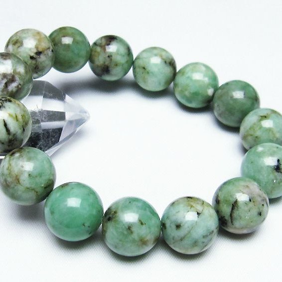 エメラルド ブレスレット 15mm [T402-3171]