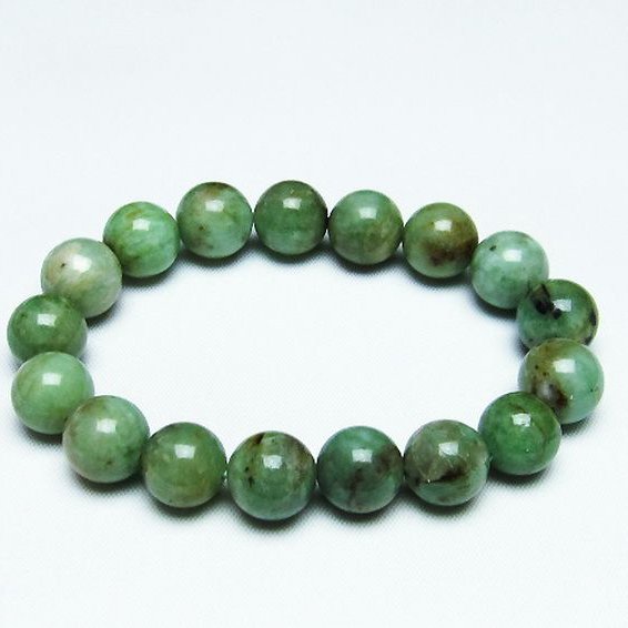 エメラルド ブレスレット  12mm [T402-3208]