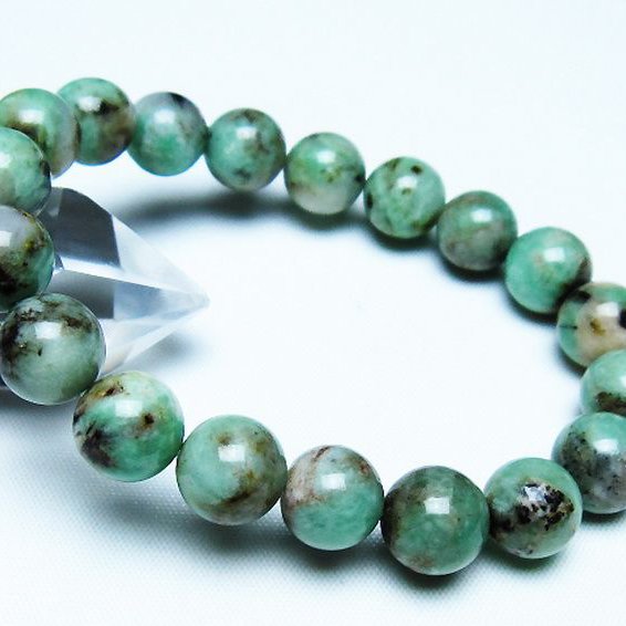 エメラルド ブレスレット 11mm [t402-3425]