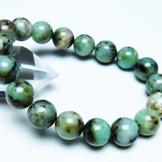 エメラルド ブレスレット 11mm [T402-3482]