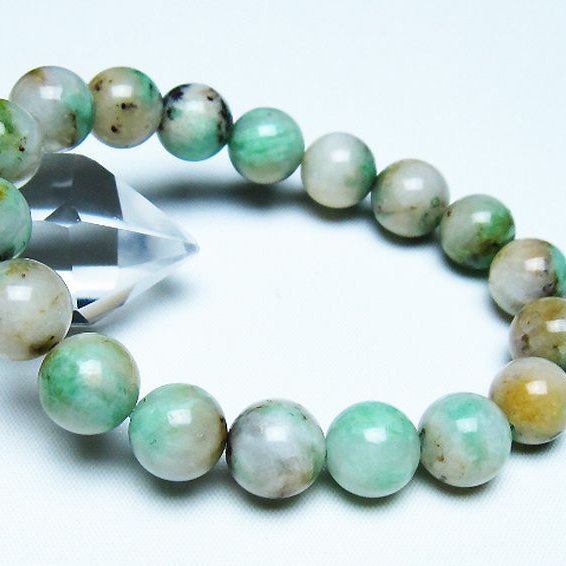 エメラルド ブレスレット 12mm [t402-3484]