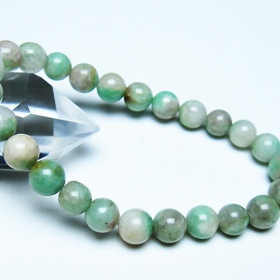 エメラルド ブレスレット 7mm [T402-3487]