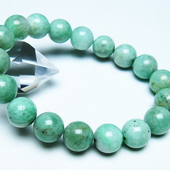 エメラルド ブレスレット 12mm [T402-3565]