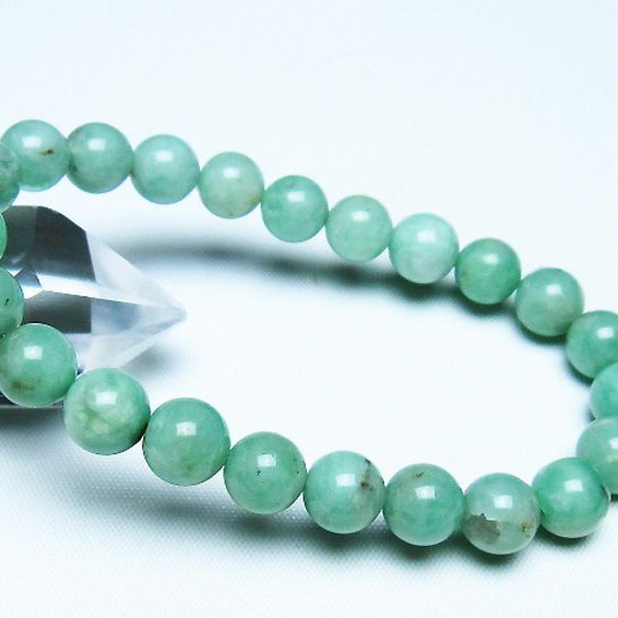 エメラルド ブレスレット 9mm [T402-3573]