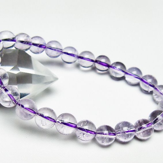 アメジスト ブレスレット 8mm [T403-18065]