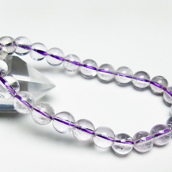 アメジスト ブレスレット 8mm [T403-18066]