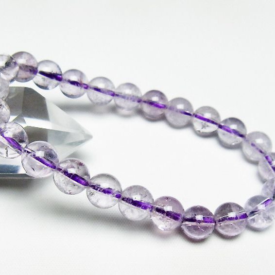 アメジスト ブレスレット 8mm [T403-18069]