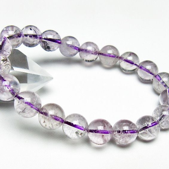 アメジスト ブレスレット 10mm [T403-18079]