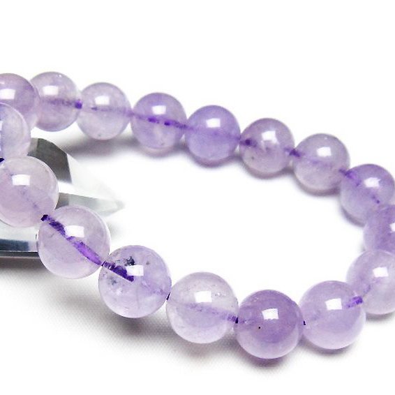 アメジスト ブレスレット 12mm [t403-18134]