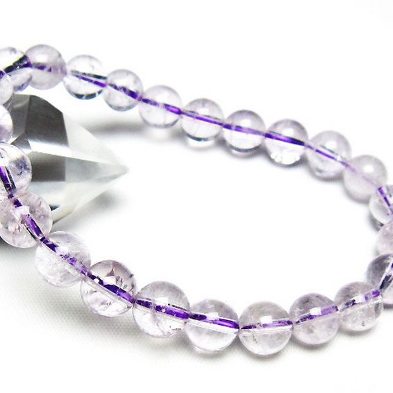アメジスト ブレスレット 8mm [T403-18171]