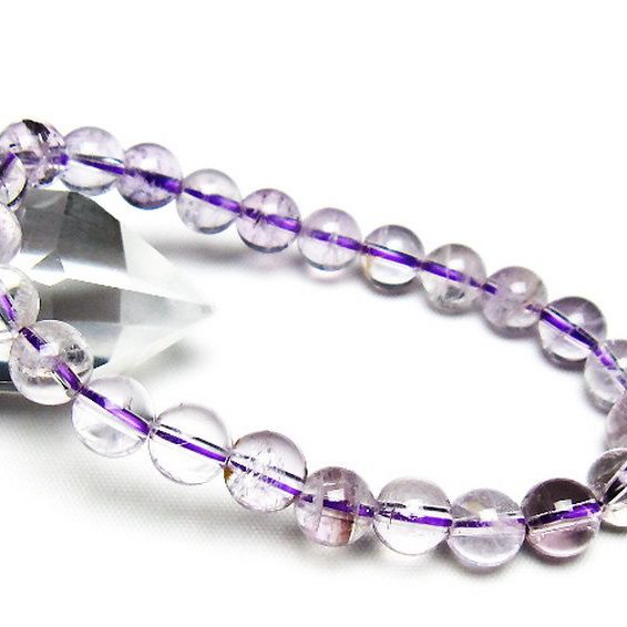 アメジスト ブレスレット 8mm [T403-18182]