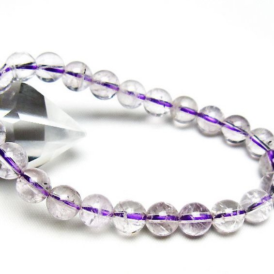 アメジスト ブレスレット 8mm [t403-18186]