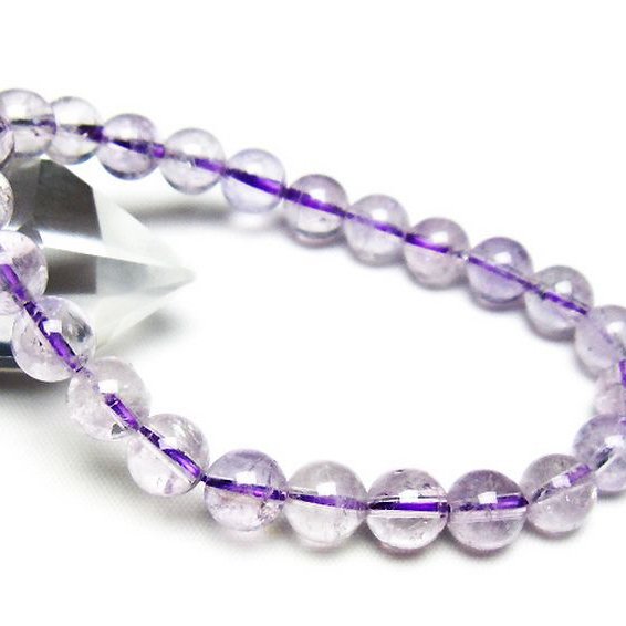 アメジスト ブレスレット 8mm [T403-18196]