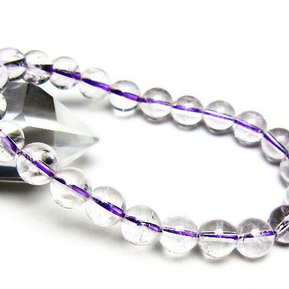 アメジスト ブレスレット 8mm [T403-18202]