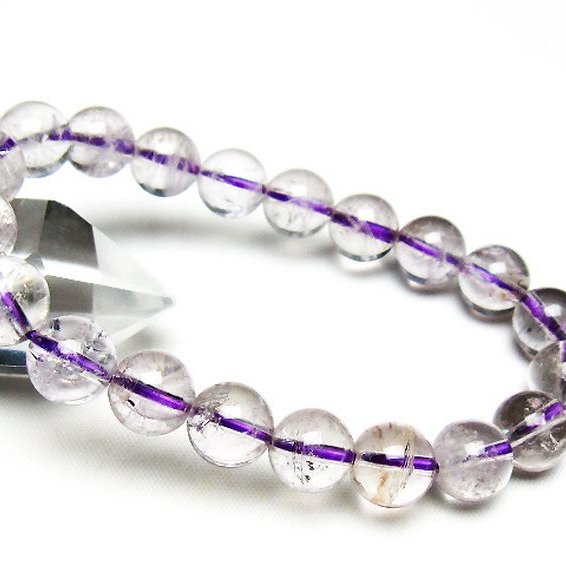 アメジスト ブレスレット 10mm [T403-18234]