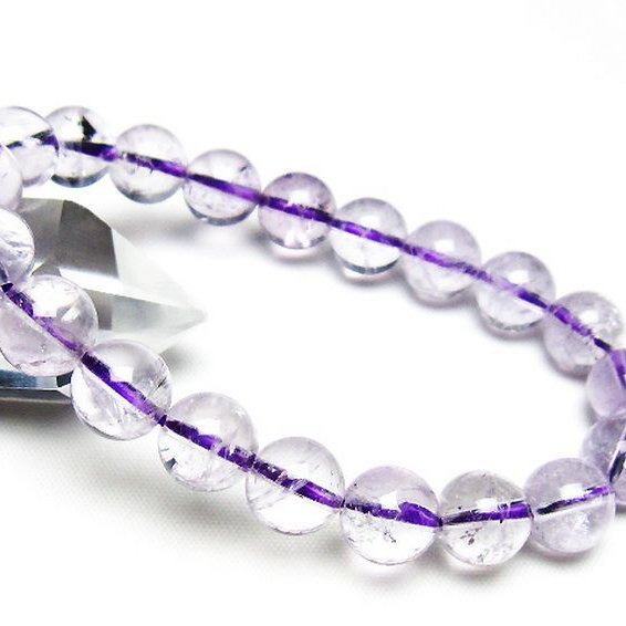 アメジスト ブレスレット 10mm [T403-18247]