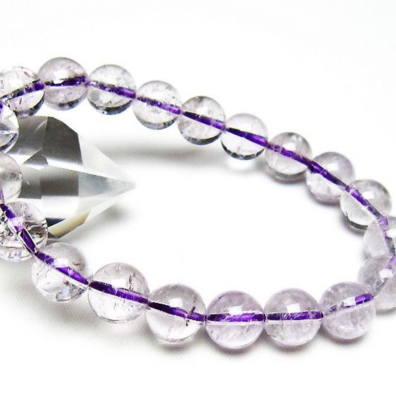 アメジスト ブレスレット 10mm [T403-18285]