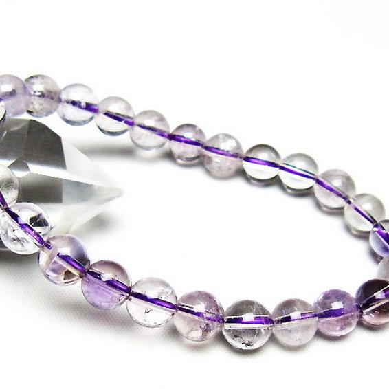 アメジスト ブレスレット 8mm [T403-18288]