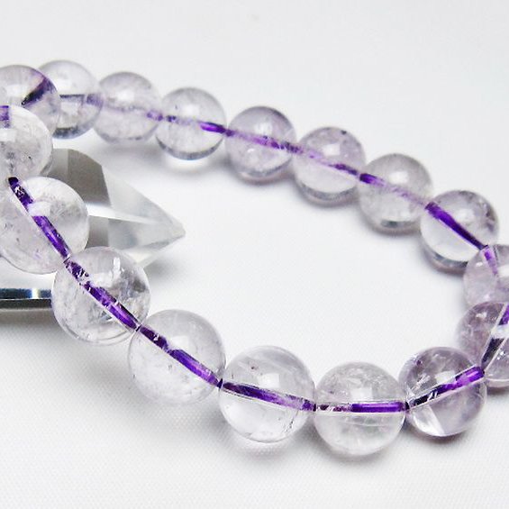 アメジスト ブレスレット 12mm [t403-18473]