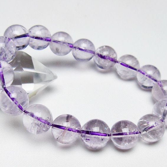 アメジスト ブレスレット 12mm [t403-18474]