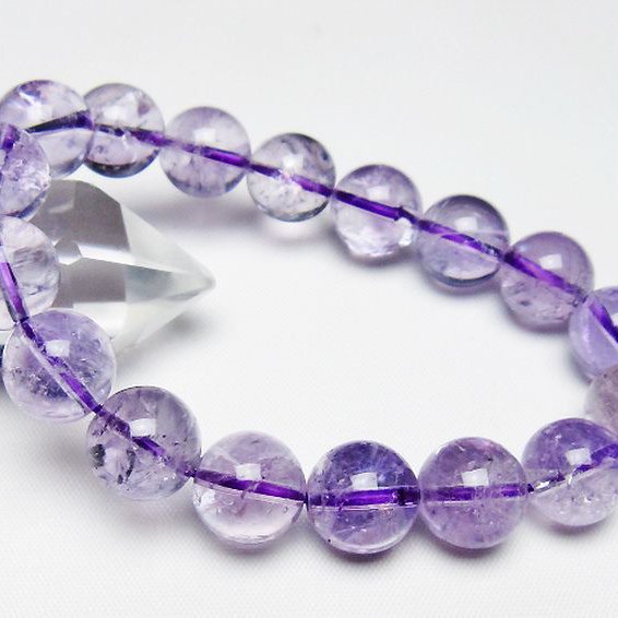 アメジスト ブレスレット 12mm [t403-18503]