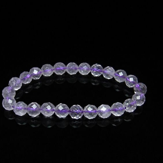アメジスト ブレスレット 8mm [T404-1217]
