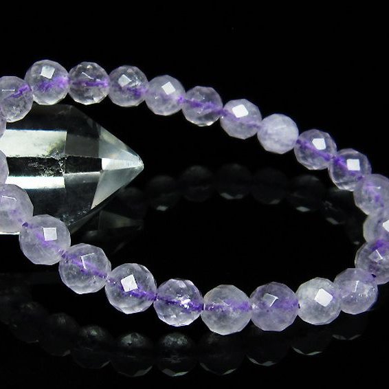 アメジスト ブレスレット 8mm [T404-1331]