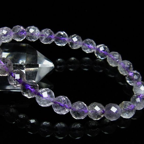 アメジスト ブレスレット 8mm [T404-1372]