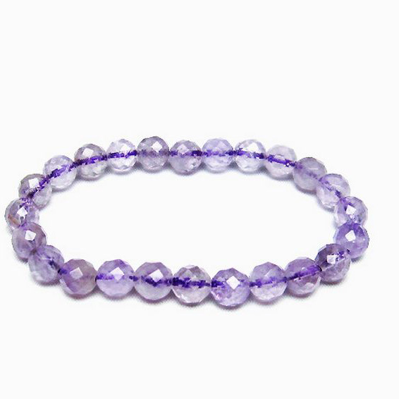 アメジスト ブレスレット 8mm [T404-1388]