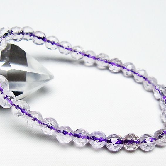 アメジスト ブレスレット 6mm [t404-1510]