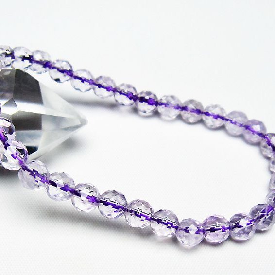 アメジスト ブレスレット 6mm [t404-1533]