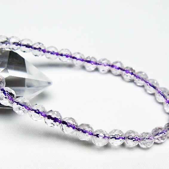アメジスト ブレスレット 6mm [t404-1544]