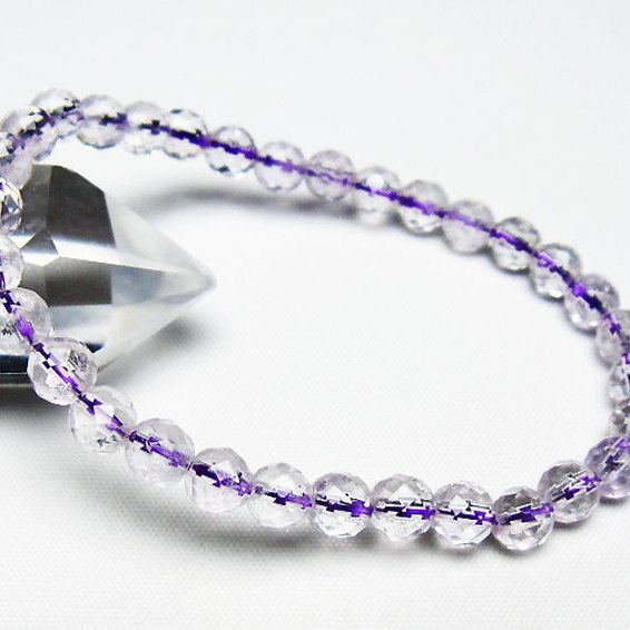 アメジスト ブレスレット 6mm [t404-1548]