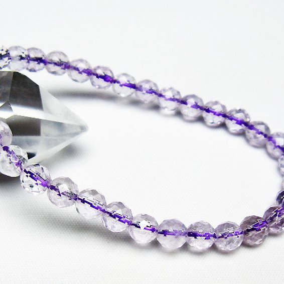アメジスト ブレスレット 6mm [t404-1552]