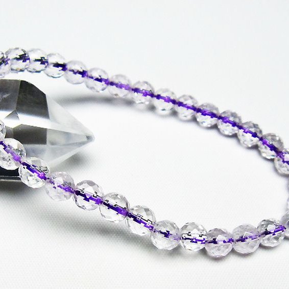 アメジスト ブレスレット 6mm [t404-1555]