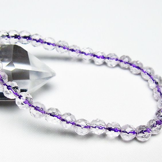 アメジスト ブレスレット 6mm [t404-1564]