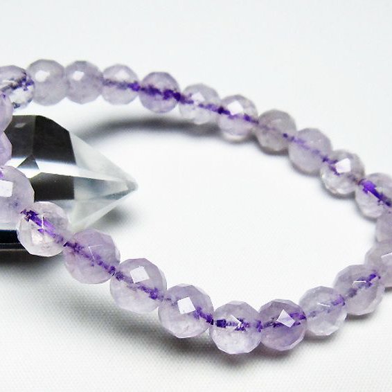 アメジスト ブレスレット 8mm [T404-1579]
