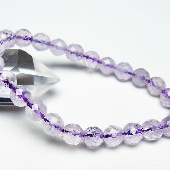 アメジスト ブレスレット 8mm [T404-1584]