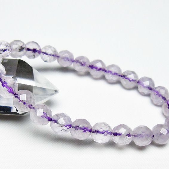 アメジスト ブレスレット 8mm [T404-1595]