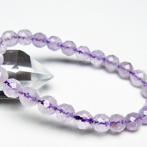 アメジスト ブレスレット 8mm [T404-1598]