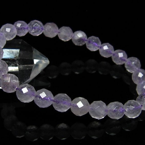 アメジスト ブレスレット 8mm [T404-480]