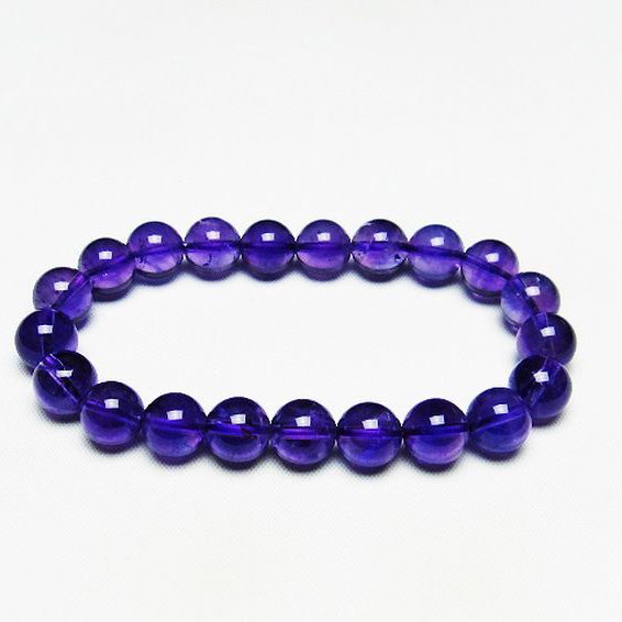 アメジスト ブレスレット 9mm [T406-3269]